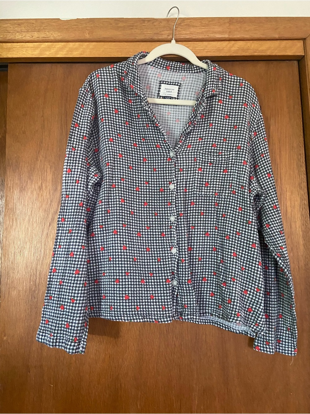 American Eagle button down